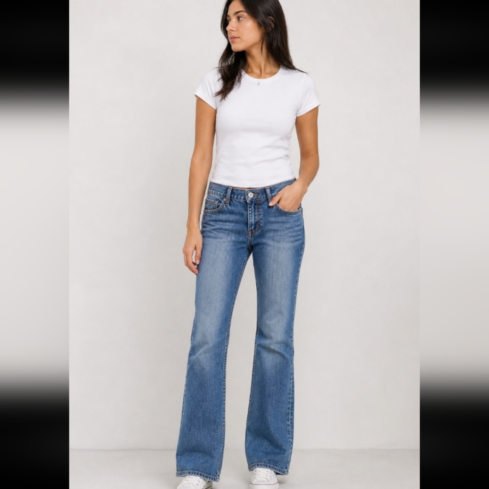 SOUTH POLE Y2K MD Sand Blue Jeans Size 5 NWT